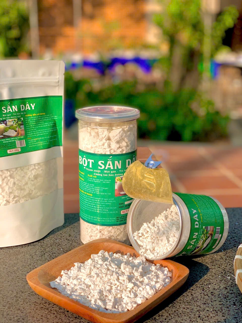 bột sắn dây nguyên chất