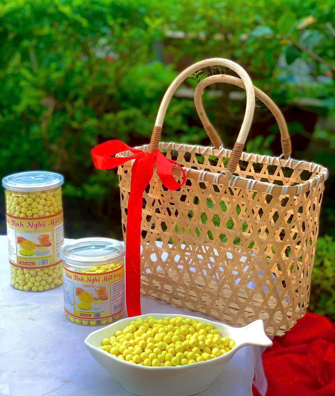 viên tinh bột nghệ